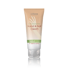 Cremă protectoare 2-&icirc;n-1 pentru m&acirc;ini şi unghii Hand Care