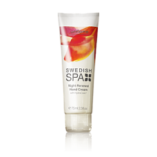 Cremă regeneratoare de noapte pentru m&acirc;ini Swedish Spa