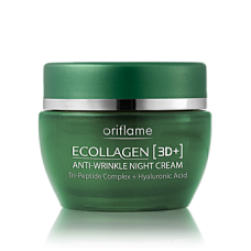 Cremă antirid de noapte Ecollagen [3D+]