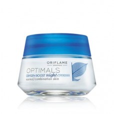 Cremă de noapte pentru ten normal/mixt Optimals Oxygen Boost
