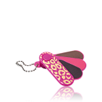 Pilă 3-&icirc;n-1 pentru unghii Pink Leopard